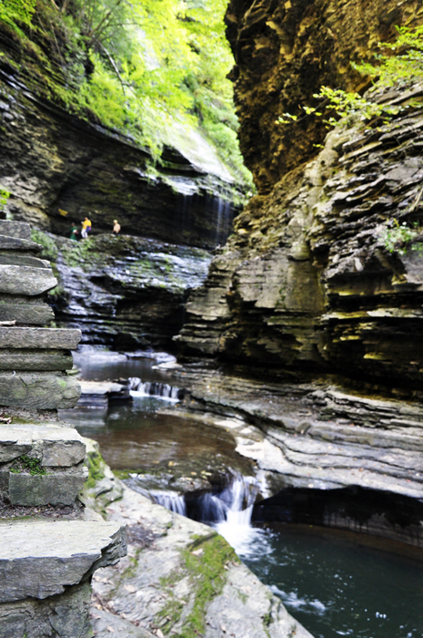 small cascades at The Glen of Pools